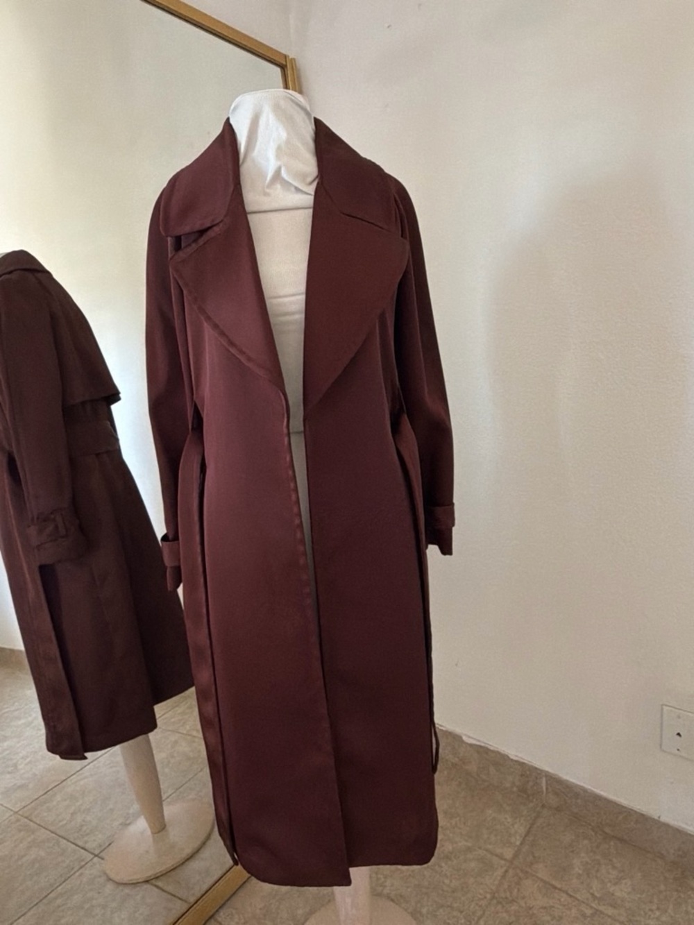 EXPRESS Trench Coat  Dark brown